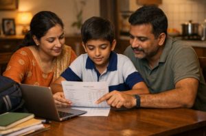 How to Access Report Cards in School ERP App?